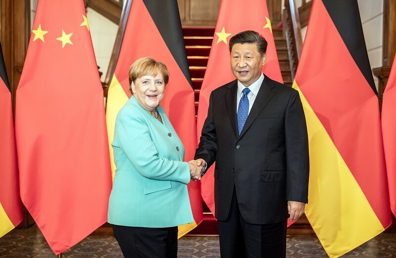 Xi Jinping, Merkel
