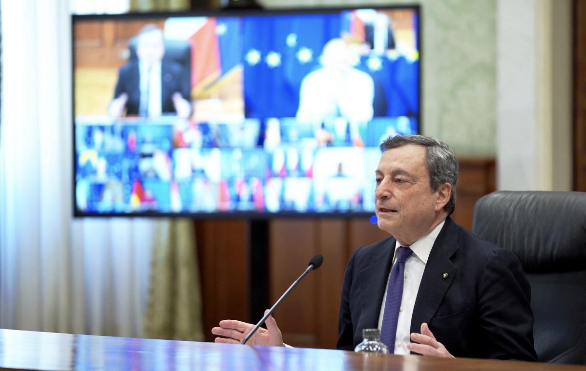 Ιταλία: Ανάπτυξη 4,1% προβλέπει η κυβέρνηση Ντράγκι