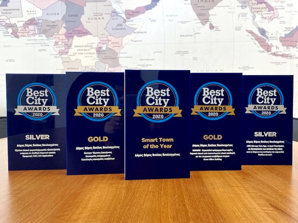 Διπλή διάκριση για τα Χανιά στα Best City Awards 2020