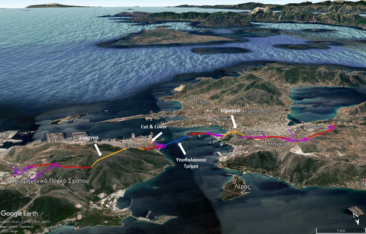 Προχωράει η υποθαλάσσια ζεύξη Σαλαμίνας – Περάματος