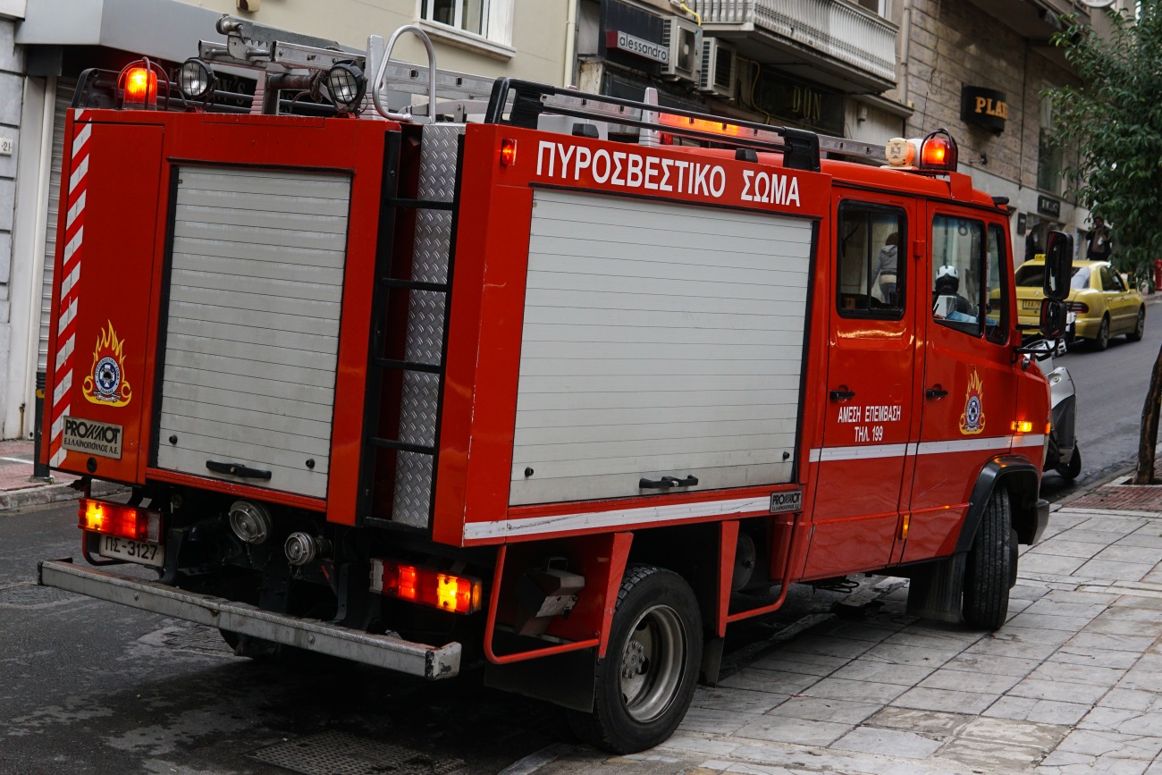 Πυροσβεστικό όχημα © Eurokinissi