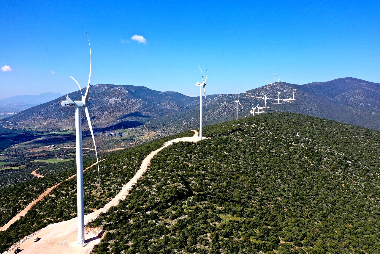 Volterra : Ολοκληρώθηκαν τα δύο αιολικά πάρκα στη Βοιωτία