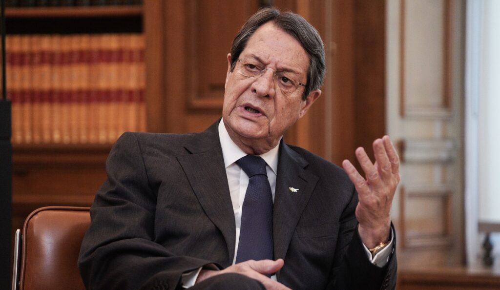 Καρφιά Αναστασιάδη σε Γκουτέρες για την Αμμόχωστο