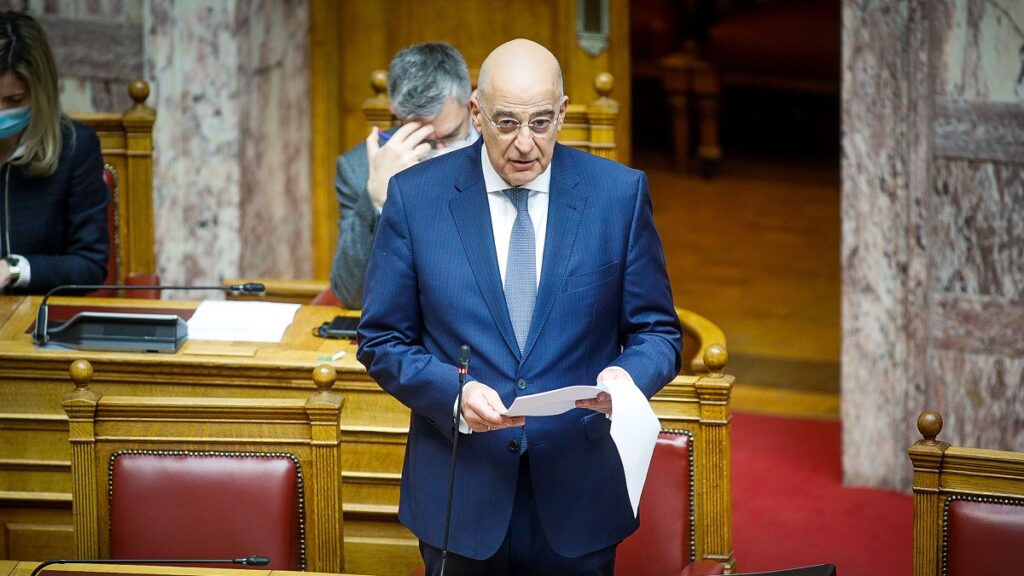 Δένδιας: Οι κυρώσεις προς την Τουρκία να παραμείνουν στο τραπέζι