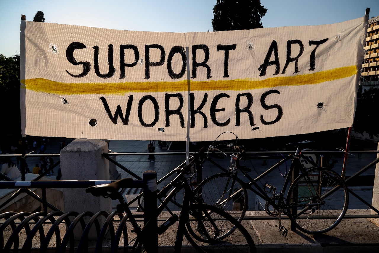 Support Art Workers © Eurokinissi