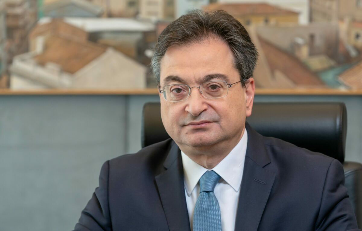 Ο CEO της Eurobank, Φ. Καραβίας © Eurobank
