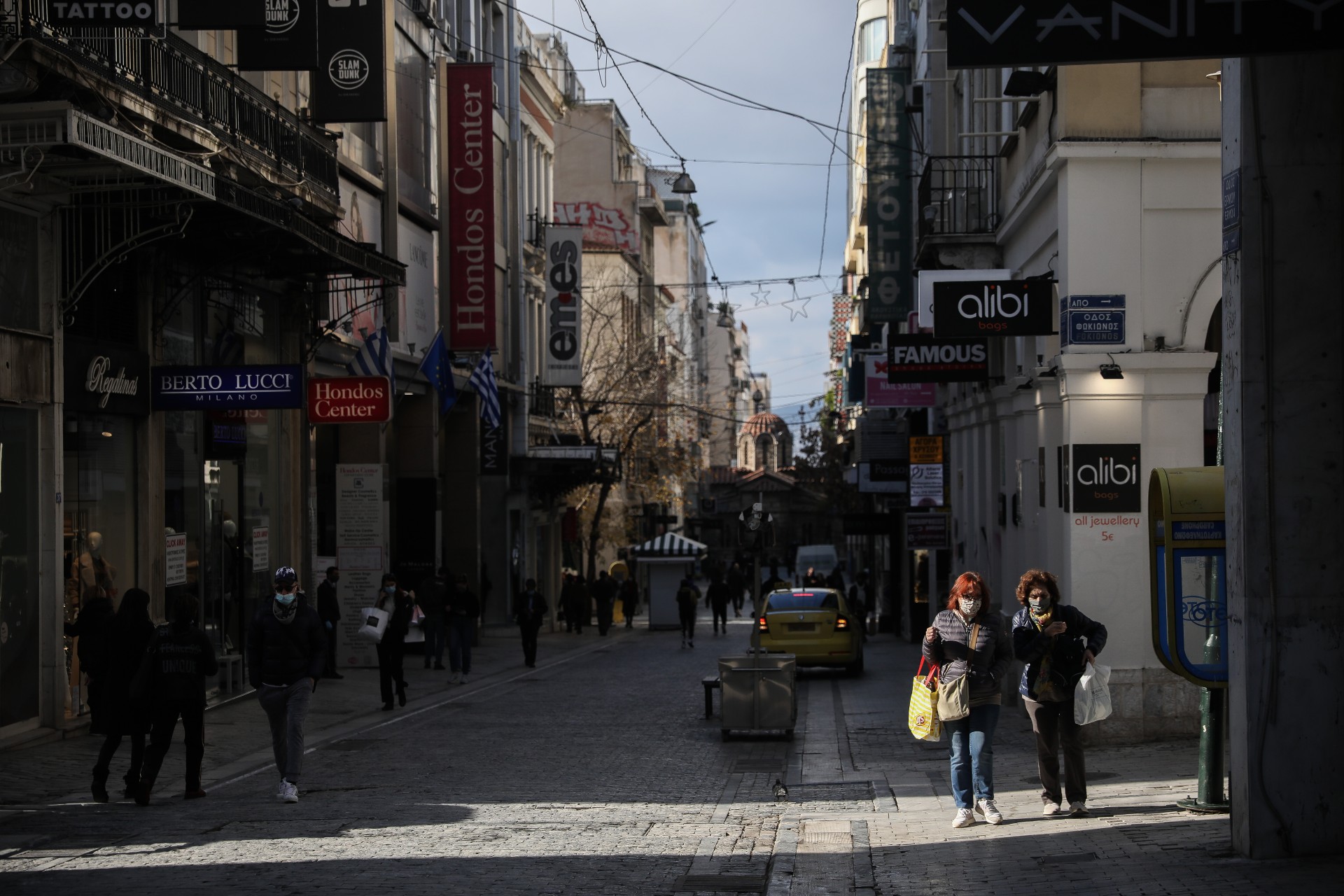 Οδός Ερμού © Eurokinissi