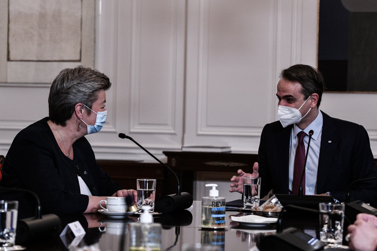 Μητσοτάκης: Μεγάλη η πρόοδος στην αποσυμφόρηση των νησιών