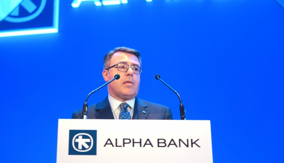 Ο CEO της Alpha Bank, Βασ. Ψάλτης / ΑΠΕ-ΜΠΕ