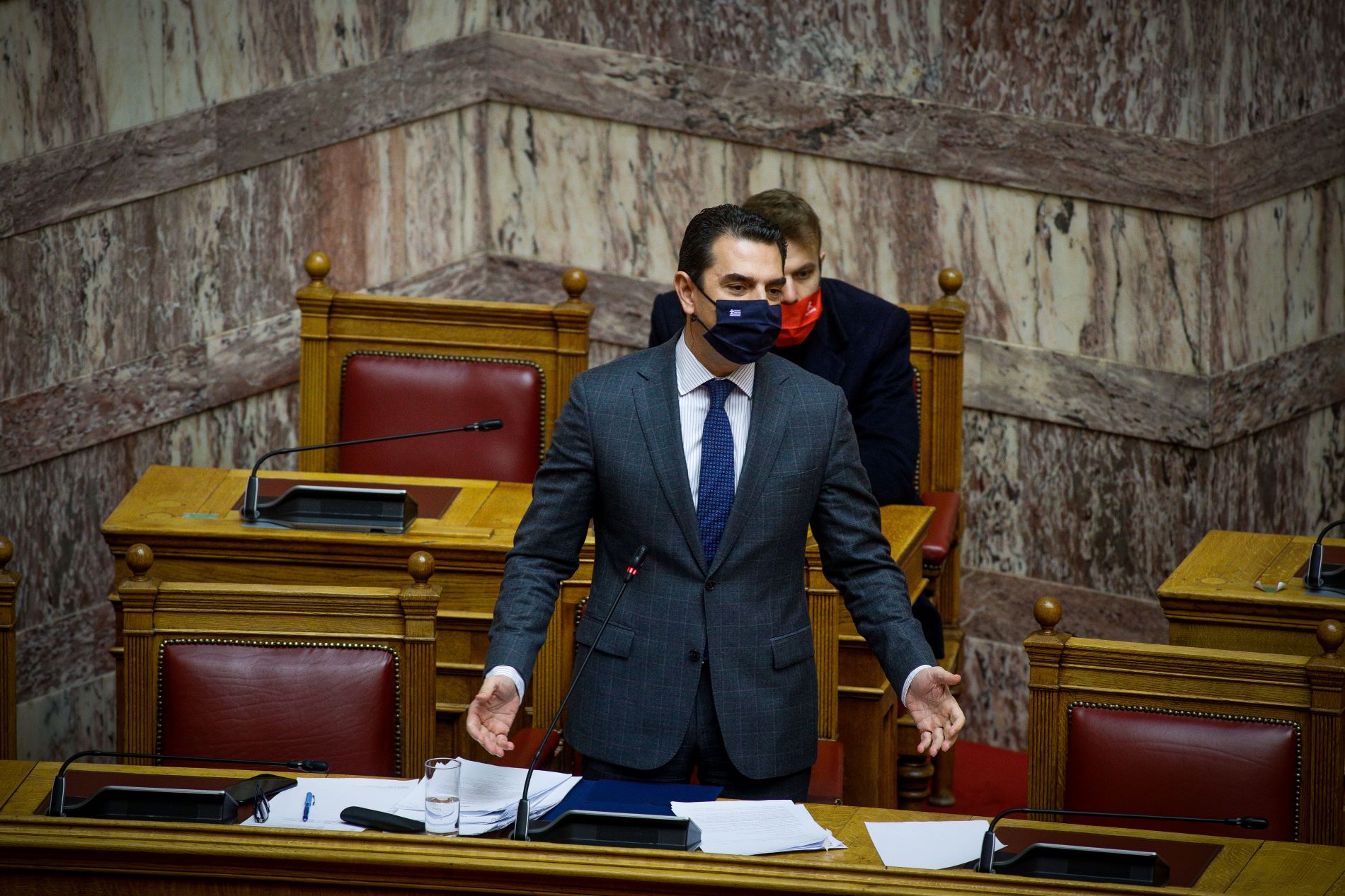 Σκρέκας σε Σκουρλέτη : Nτροπή για έναν βουλευτή να σπιλώνει την υπόληψη ενός υπουργού