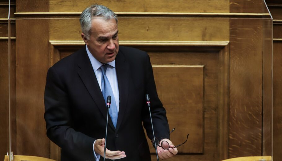 Ο Μ. Βορίδης στη Βουλή / Eurokinissi
