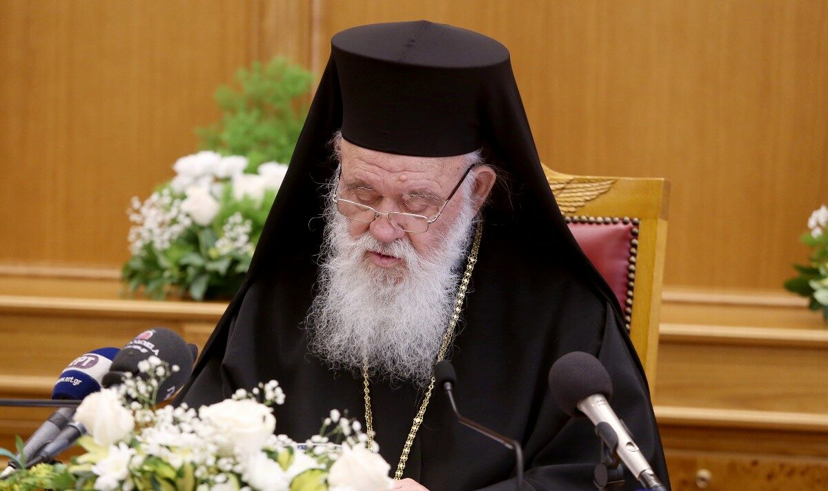 .Ο Αρχιεπίσκοπος Αθηνών και Πάσης Ελλάδος, κκ Ιερώνυμος © ΑΠΕ-ΜΠΕ