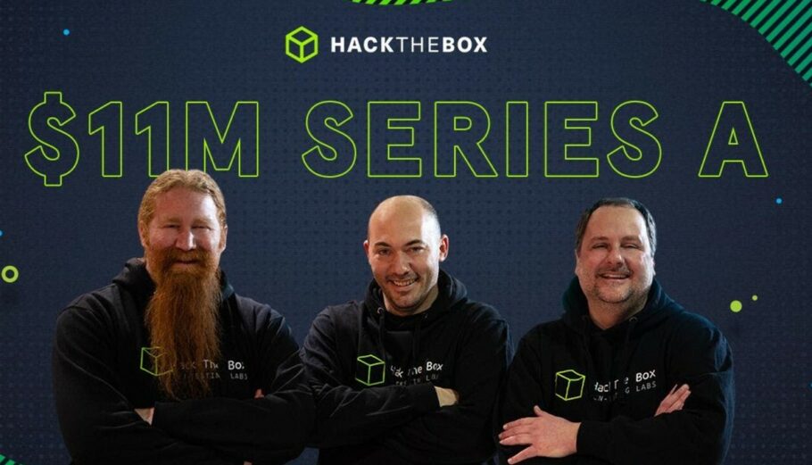 Οι συνιδρυτές της Hack The Box Χάρης Πυλαρινός, James Hooker κι Άρης Ζηκόπουλος © Hack The Box