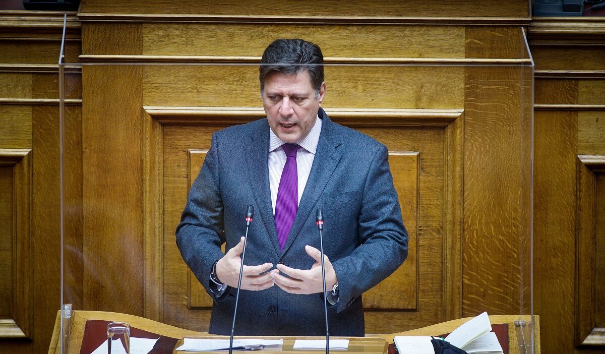 O αναπληρωτής υπουργός Εξωτερικών Μιλτιάδης Βαρβιτσιώτης © EUROKINISSI