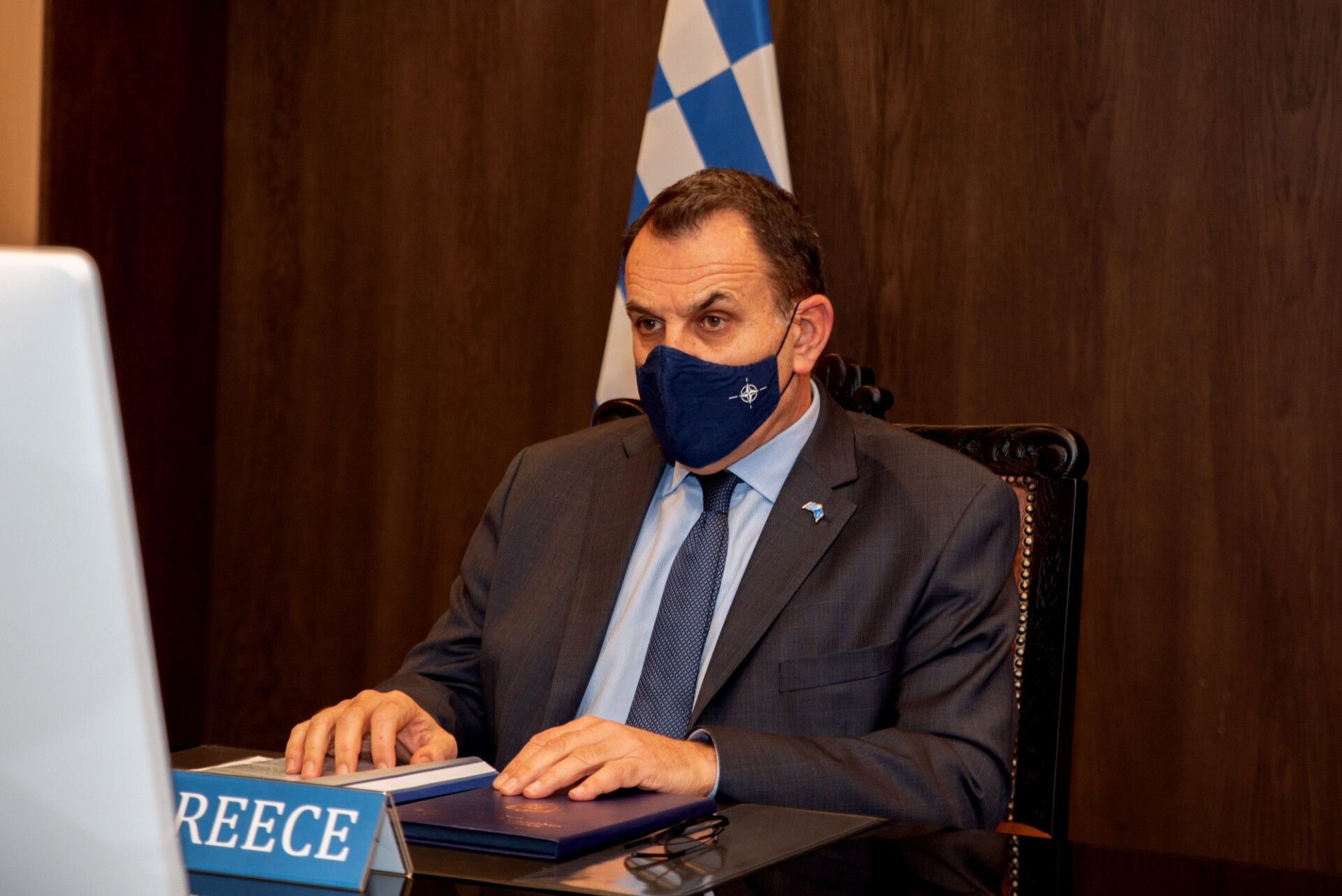 Ο Υπουργός Εθνικής Άμυνας, Νίκος Παναγιωτόπουλος © EUROKINISSI