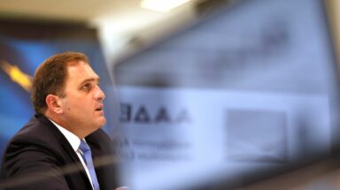 Ο διοικητής της ΑΑΔΕ, Γιώργος Πιτσιλής © ΑΠΕ-ΜΠΕ