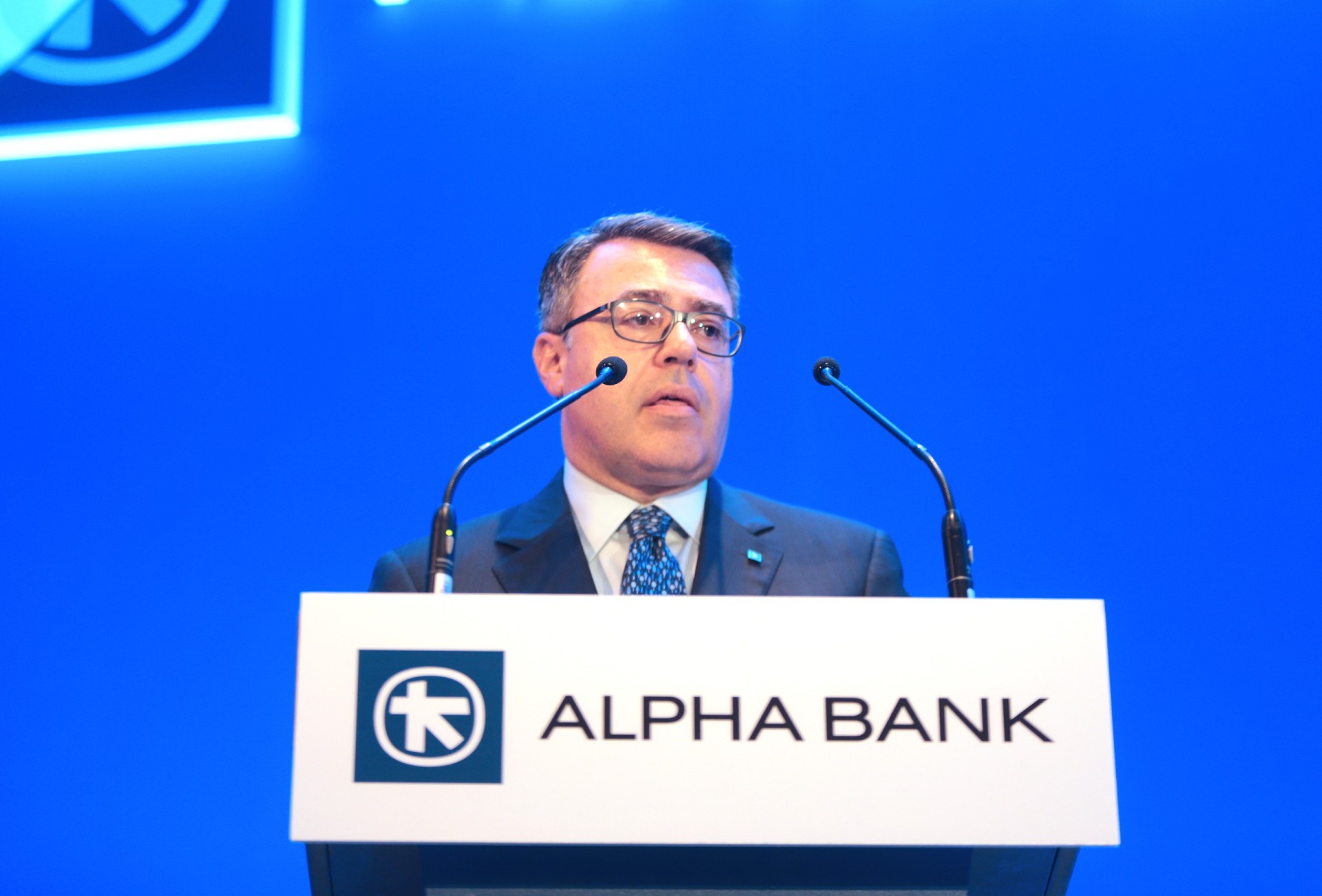 Ο CEO της Alpha Bank, Βασίλης Ψάλτης © ΑΠΕ-ΜΠΕ