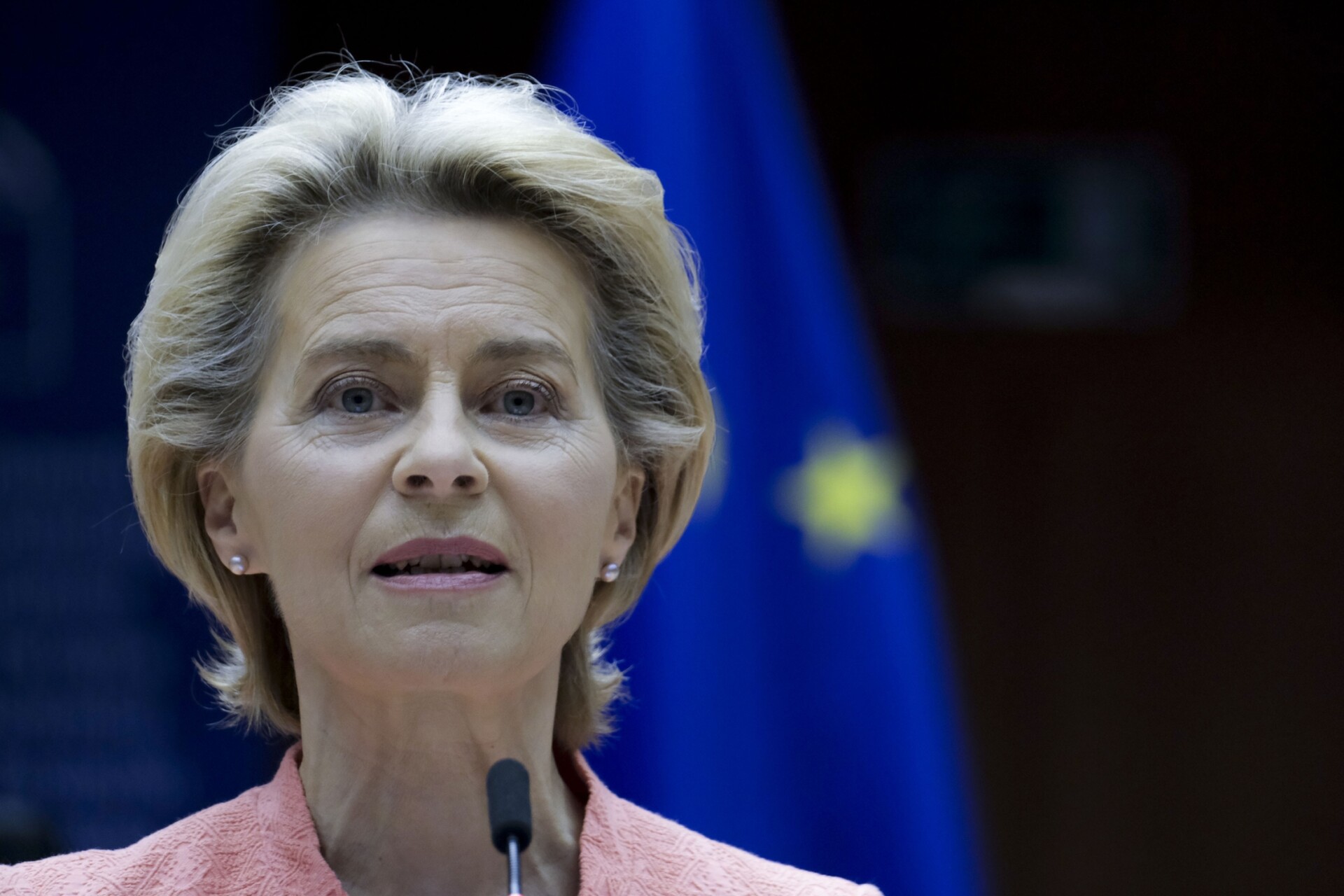 Η Πρόεδρος της Ευρωπαϊκής Επιτροπής Ούρσουλα φον ντερ Λάιεν © SOOC