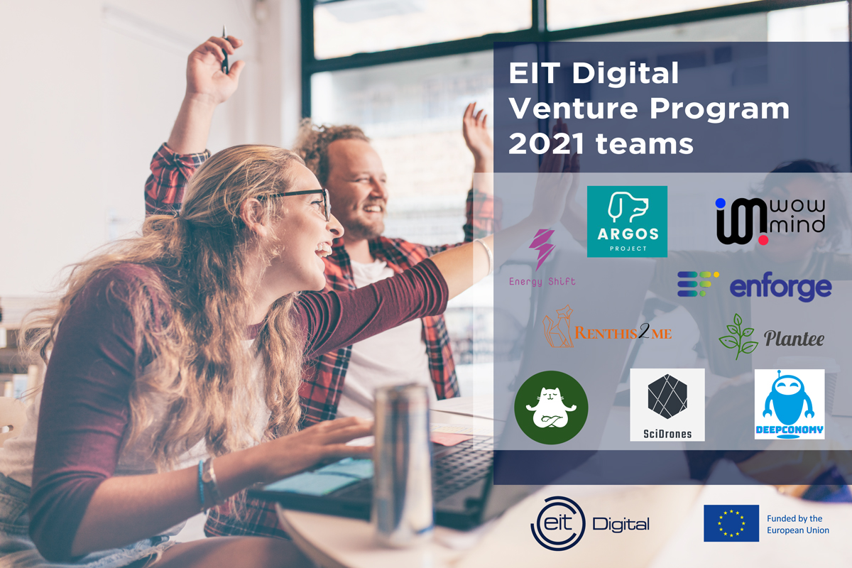 Έξι ελληνικές startups έγιναν δεκτές στο EIT Digital Venture Program 2021