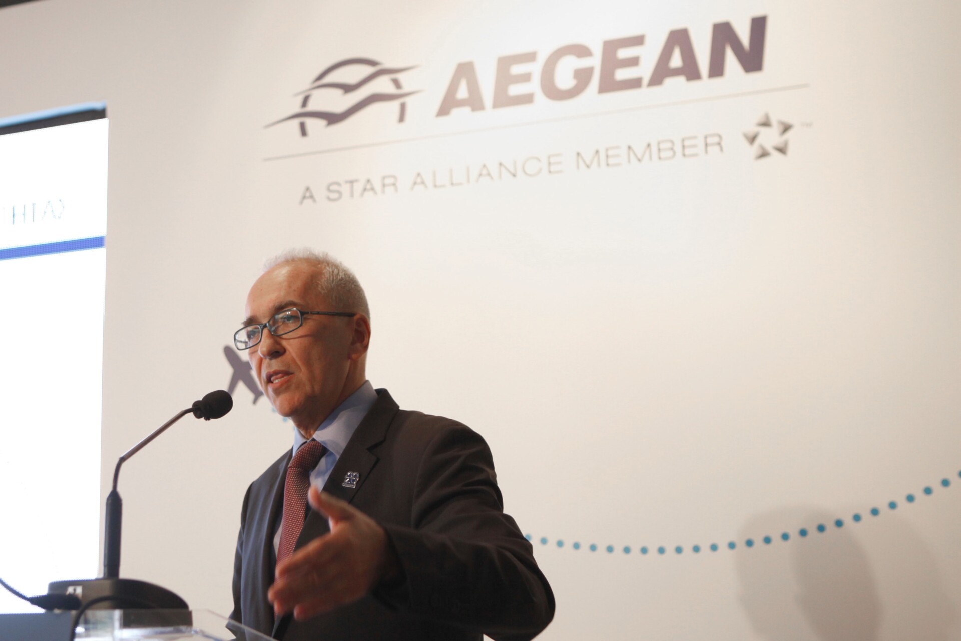 Ο CEO της Aegean, Δ. Γερογιάννης / ΑΠΕ