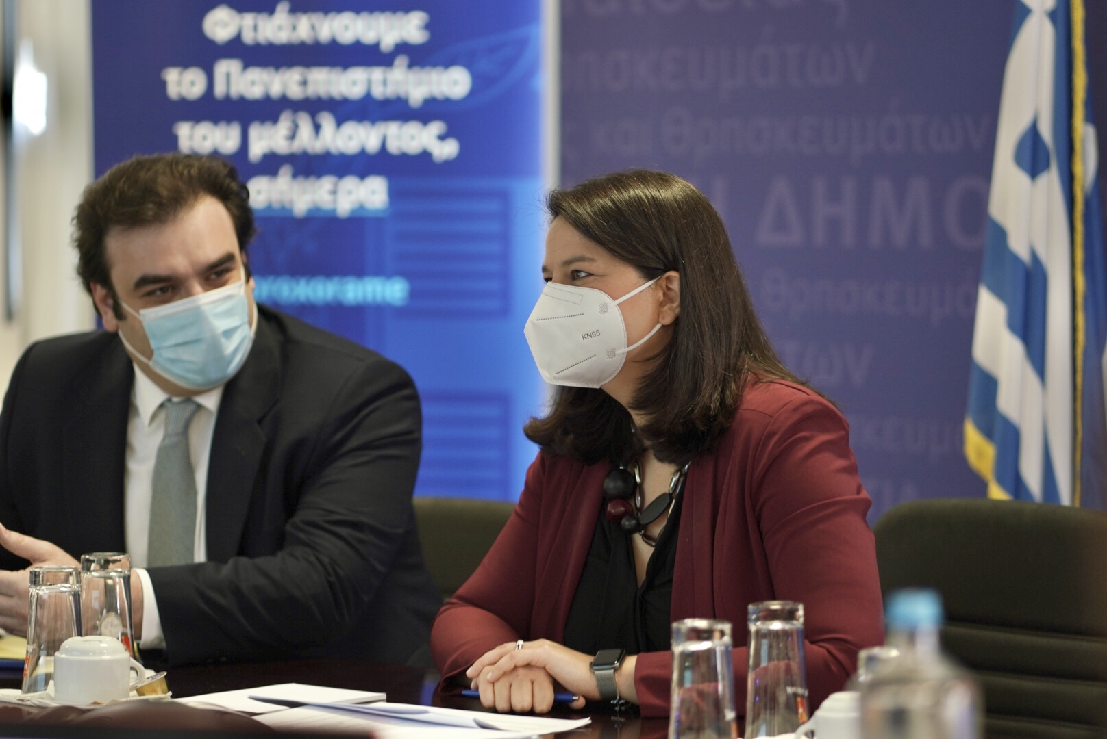 Πιερρακάκης - Κεραμέως © Υπουργείο Ψηφιακής Διακυβέρνησης