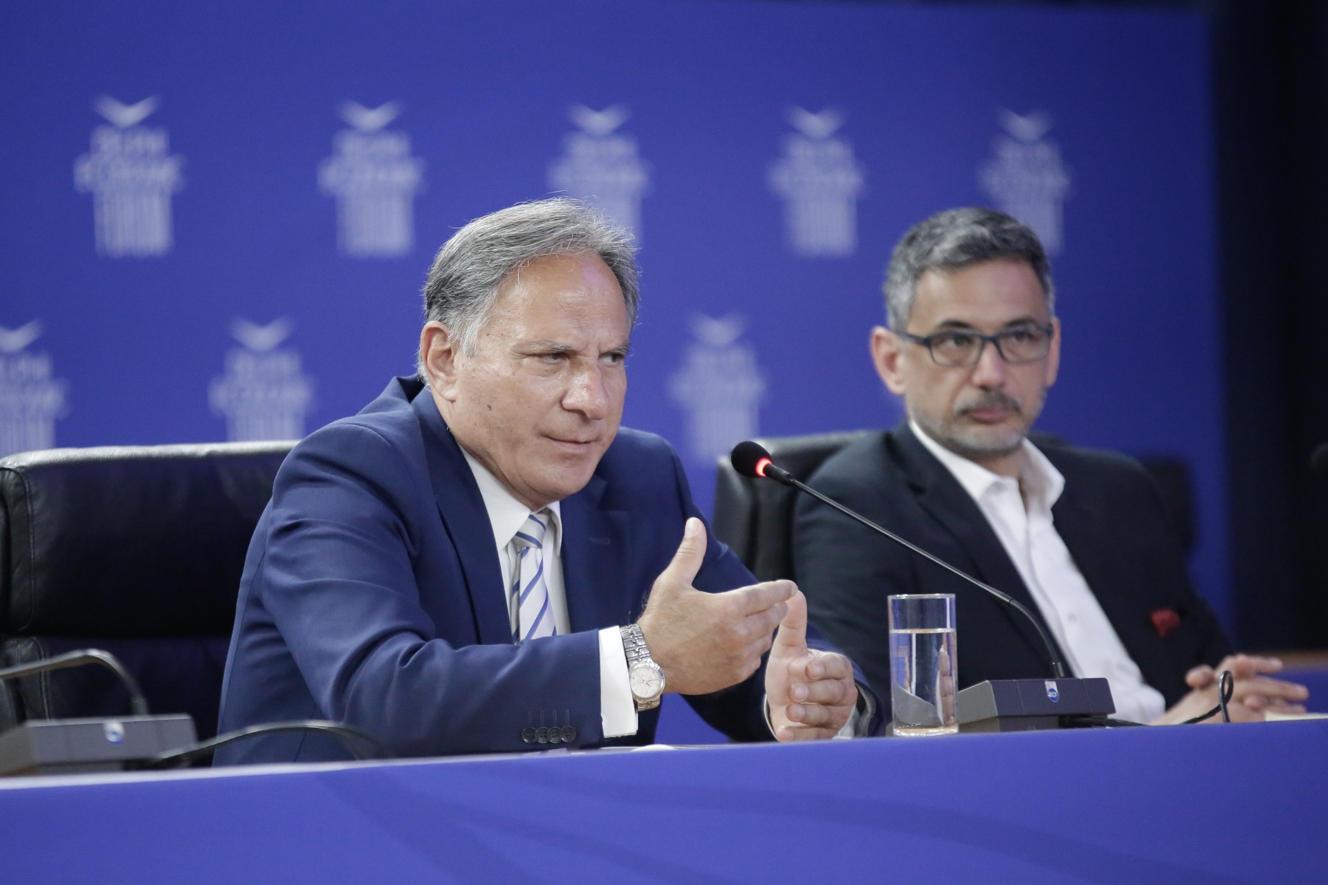 Ο ομότιμος καθηγητής Στατιστικής και Ασφαλιστικής Επιστήμης του Πανεπιστημίου Πειραιά, Μιλτιάδης Νεκτάριος © Eurokinissi