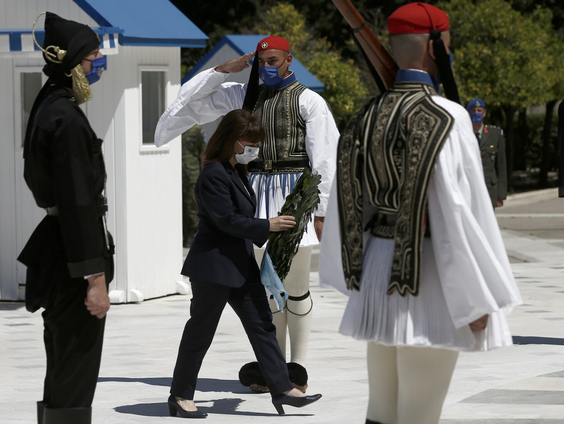 Η Πρόεδρος της Δημοκρατίας, Κατερίνα Σακελλαροπούλου /ΑΠΕ-ΜΠΕ