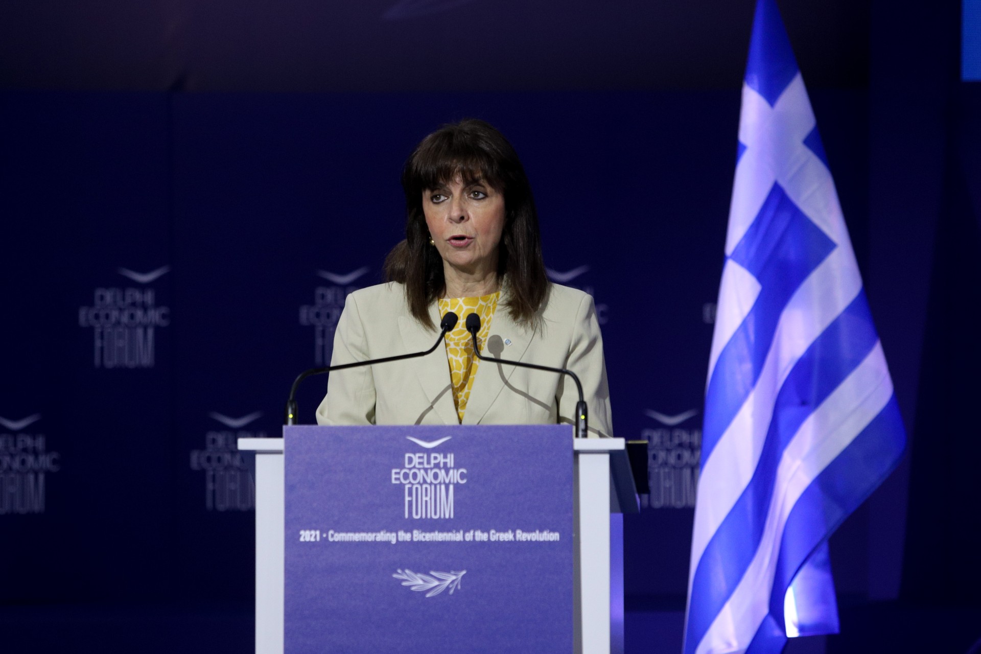 Σακελλαροπούλου: Θέλουμε συνύπαρξη, αλλά έχουμε χρέος στη μνήμη