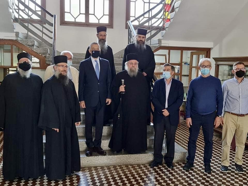 Στο Άγιον Όρος ο Αλκιβιάδης Στεφανής