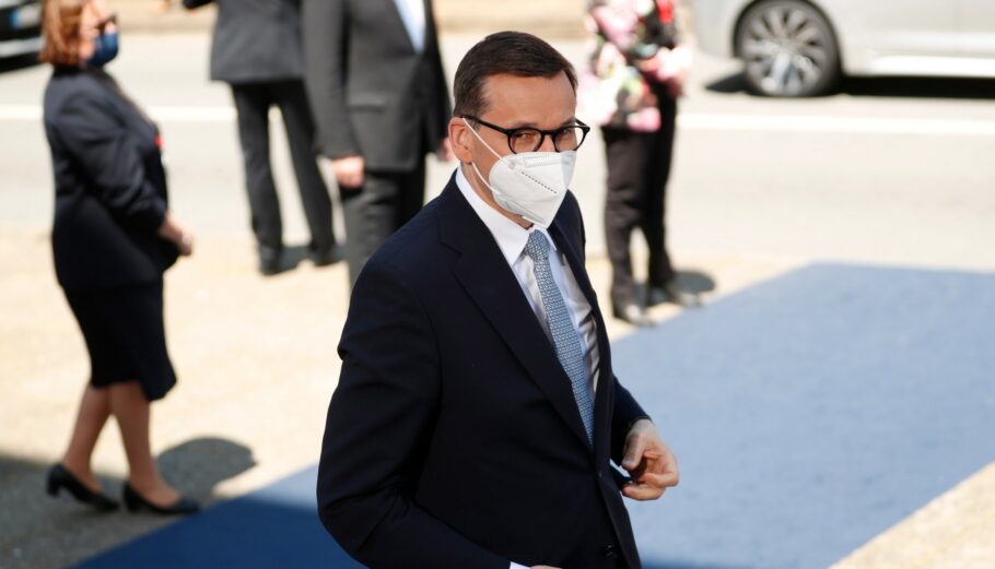 Ο Πολωνός πρωθυπουργός Mateusz Morawiecki © EPAFRANCISCO SECO POOL