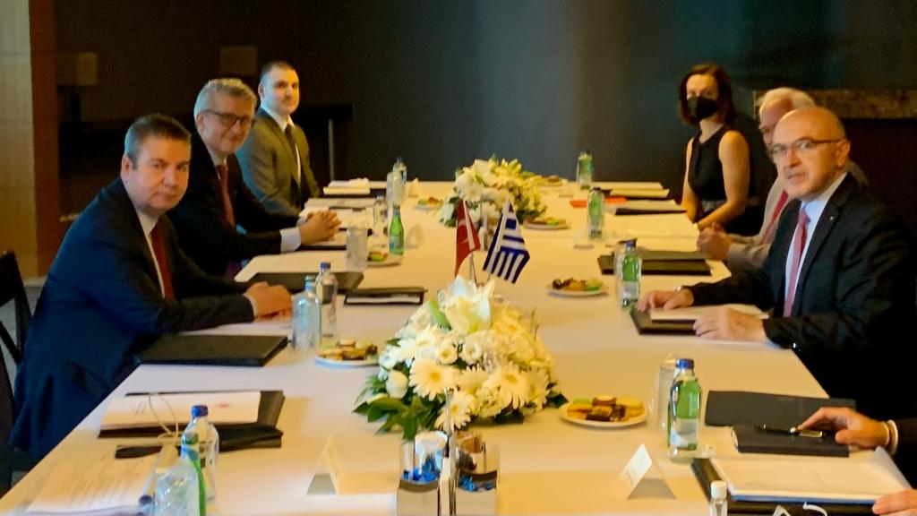 Συνάντηση Κ. Φραγκογιάννη με τον Τούρκο ομόλογό του Σ. Ονάλ