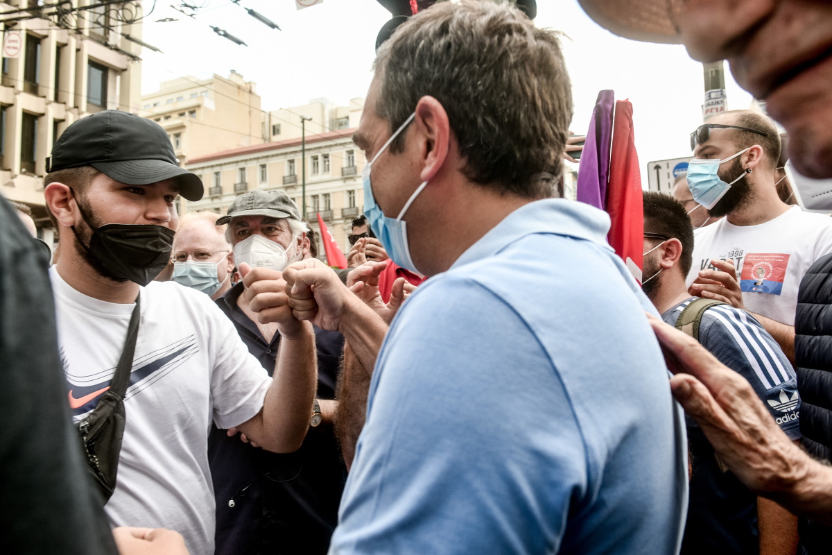 Στην απεργία οι πολιτικοί αρχηγοί – Τι είπαν για το εργασιακό νομοσχέδιο