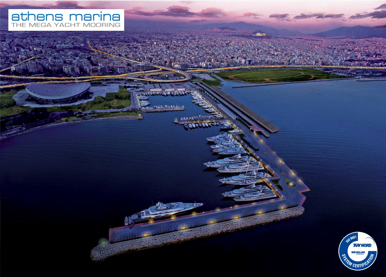 Η Μαρίνα Αθηνών έλαβε πιστοποίηση ISO 9001:2015