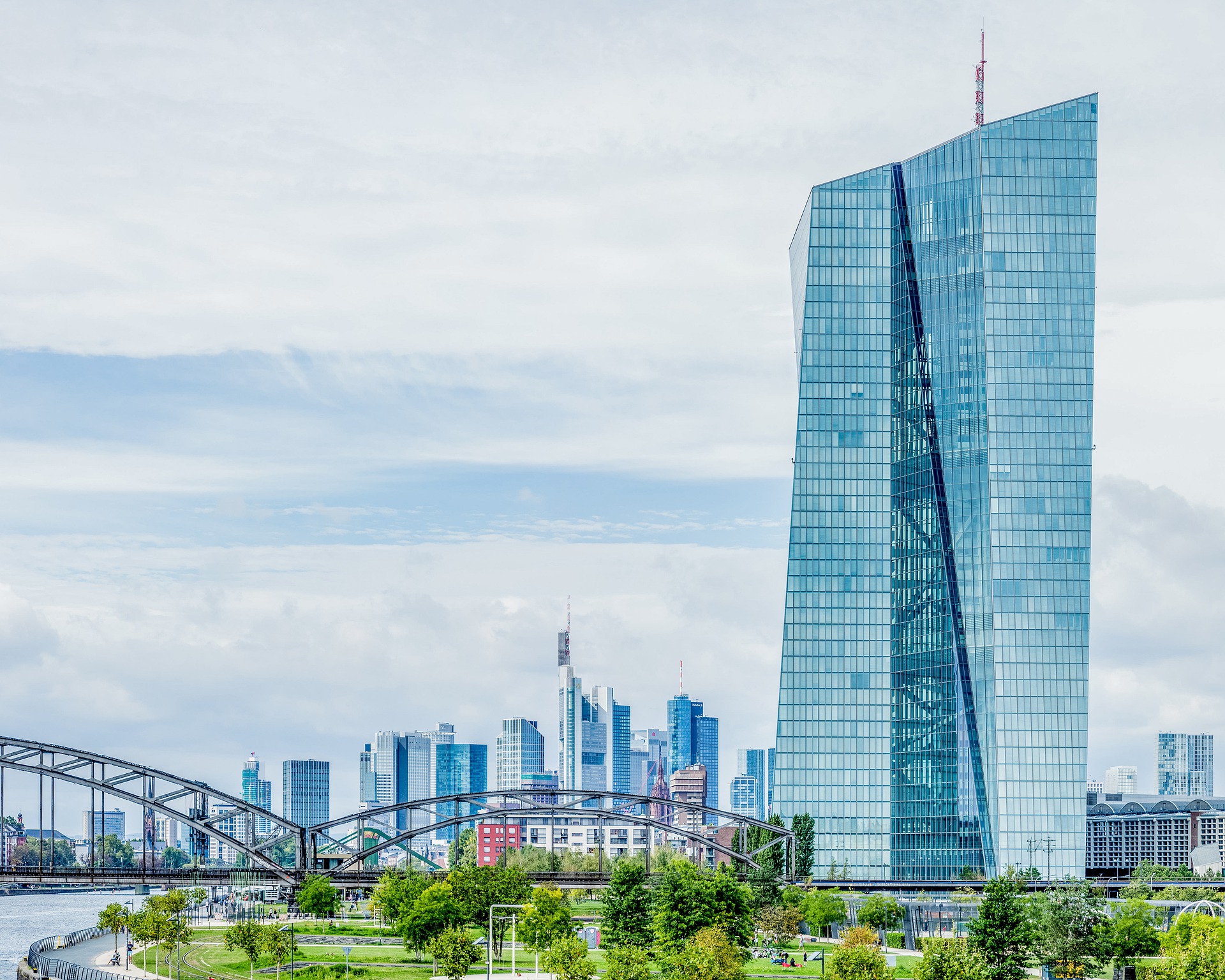 Το κτίριο της ΕΚΤ στη Φρανκφούρτη © Pixabay