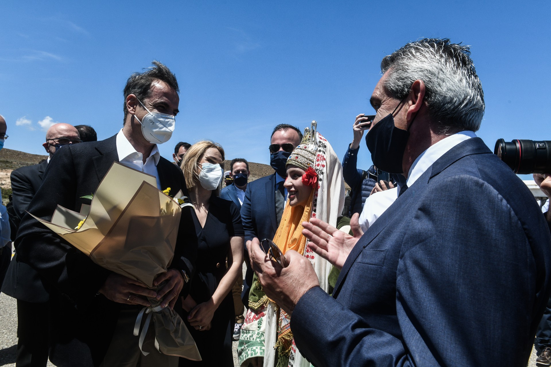 Στην Αστυπάλαια ο Μητσοτάκης © Eurokinissi