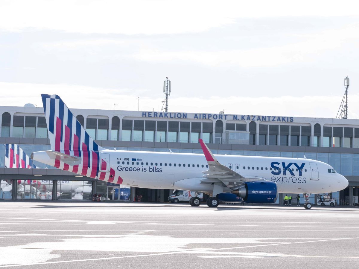 SKY Express: Το Ηράκλειο αποκτά το δικό του δίκτυο