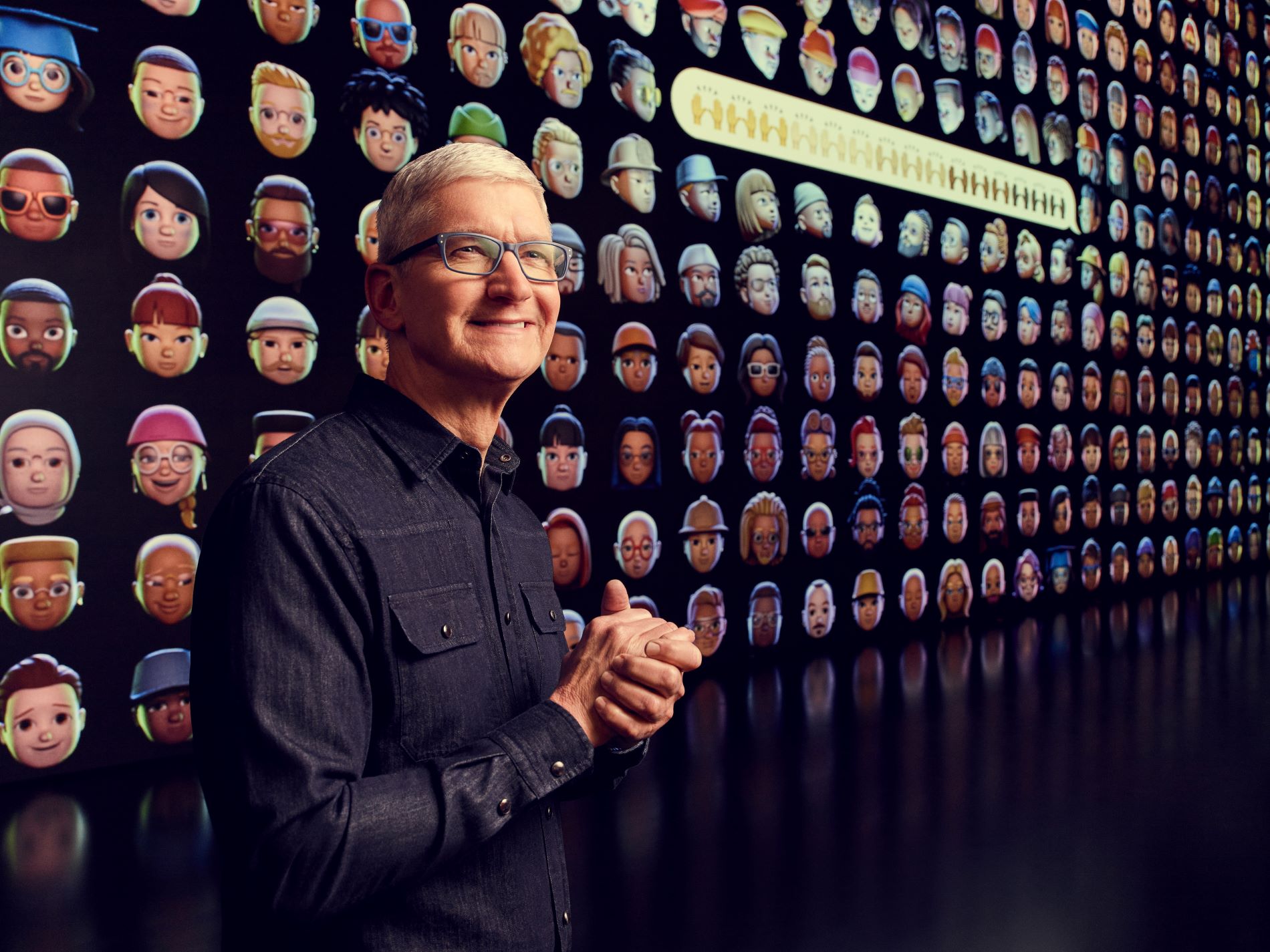 Ο CEO της Apple, Τιμ Κουκ @EPA/BROOKS KRAFT