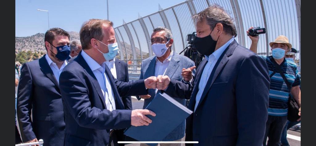 Intrakat: Εγκαινιάστηκε η νέα γέφυρα του ποταμού Μάκαρη στη Ρόδο