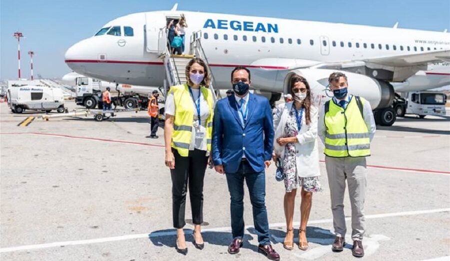 AEGEAN: Σε λειτουργία η νέα εποχική βάση στη Μύκονο
