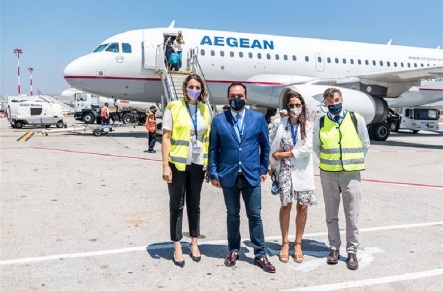 AEGEAN: Σε λειτουργία η νέα εποχική βάση στη Μύκονο