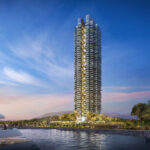 Μακέτα του Marina Tower © Lamda Development