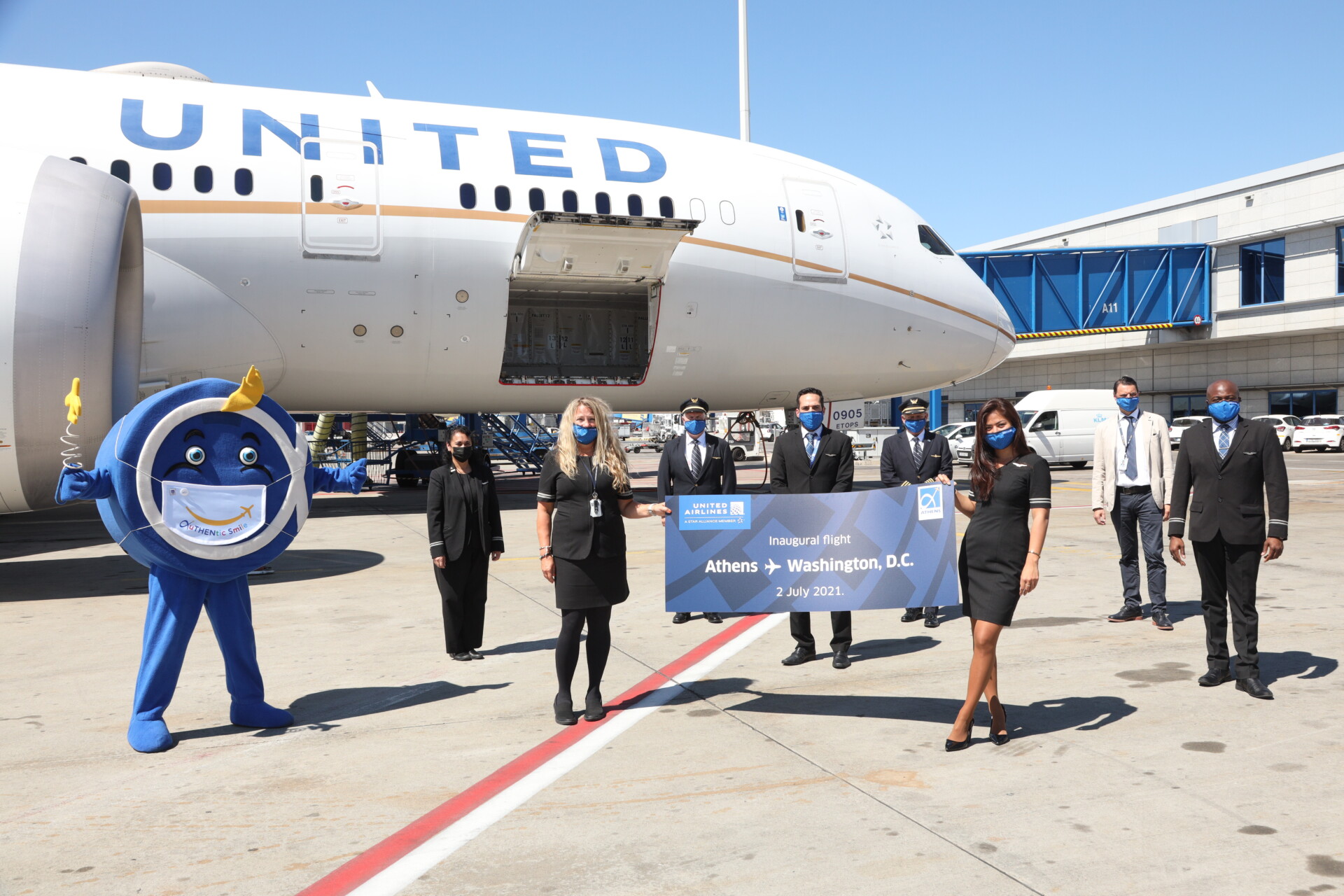 Η United Airlines ενώνει Αθήνα-Ουάσινγκτον με καθημερινές πτήσεις