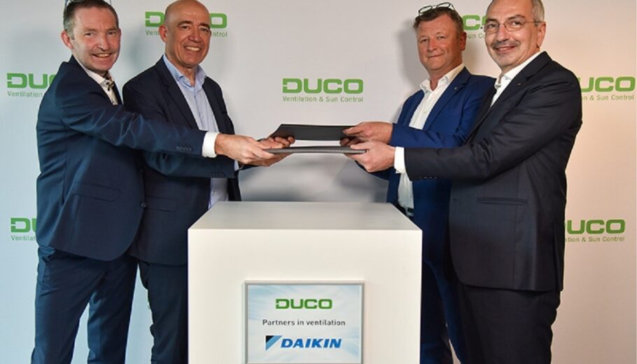 Daikin - DUCO: Συμφωνία για ιδανικό κλίμα και στους οικιακούς χώρους