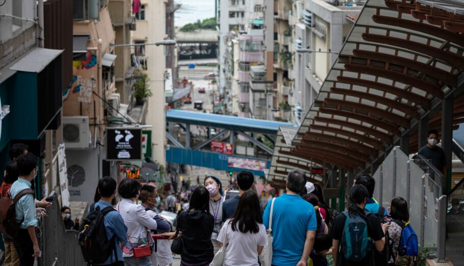 Το Χονγκ Κονγκ @EPA/JEROME FAVRE