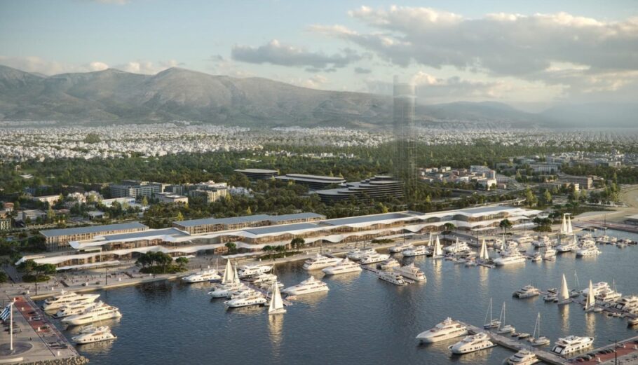 Μακέτα από τη Marina Galleria στο Ελληνικό © Lamda Developmenmt