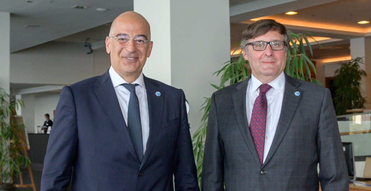 Δένδιας – Πάλμερ: Συντονισμός ΗΠΑ και ΕΕ για την Ανατολική Μεσόγειο