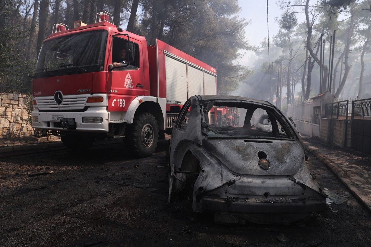 ΓΓΠΠ: Πολύ υψηλός κίνδυνος πυρκαγιάς για 4 περιφέρειες την Πέμπτη