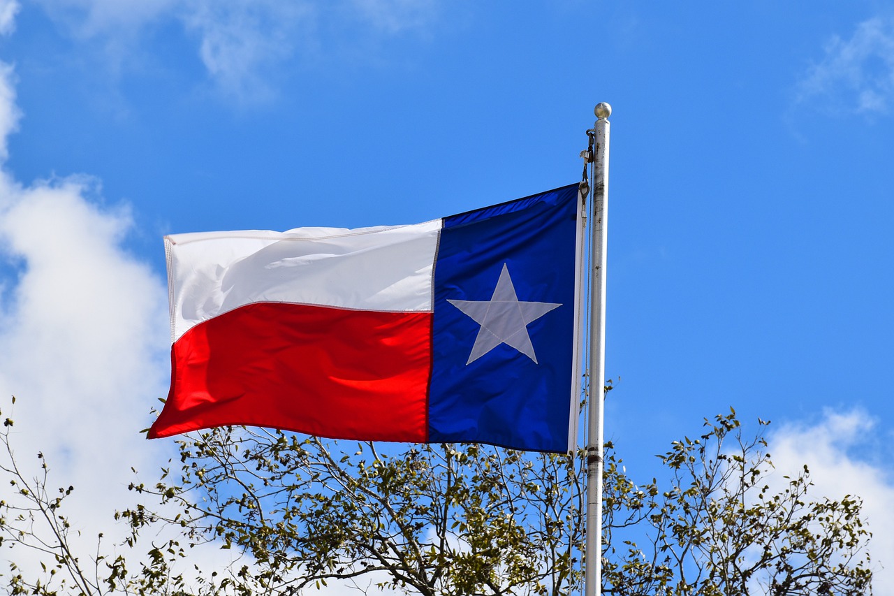 Η σημαία του Τέξας©PIXABAY