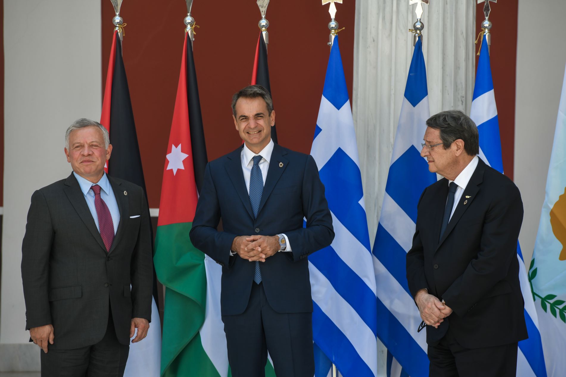Ελλάδα – Κύπρος – Ιορδανία: Προτεραιότητα μια ειρηνική και ευημερούσα Μεσόγειος