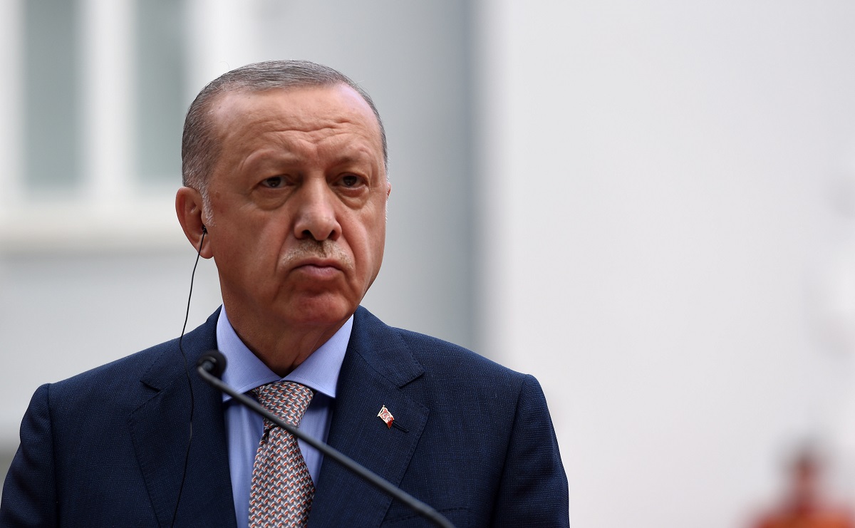 Ο πρόεδρος της Τουρκίας, Ρετζέπ Ταγίπ Ερντογάν © EPA/BORIS PEJOVIC